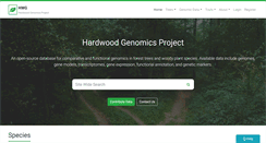 Desktop Screenshot of hardwoodgenomics.org